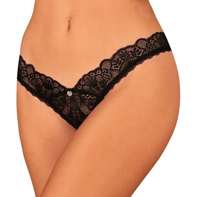 Obsessive Donna Dream String avon kanssa - Musta Obsessive Donna Dream String avon kanssa - Musta