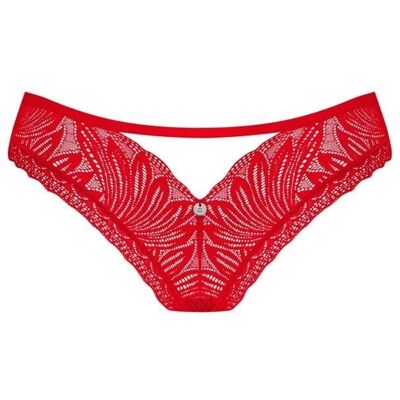 Obsessive Dámské Kalhotky Červené XL/XXL - Panties Obsessive Dámské Kalhotky Červené XL/XXL - Panties