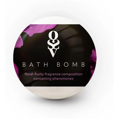 Bombe de bain florale fruitée aux phéromones - 100 g Bombe de bain florale fruitée aux phéromones - 100 g
