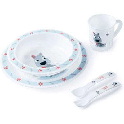 Canpol babies Süße Tiergeschirr-Set - Kinderfreundlich, Robustes Kunststoff, 12 Monate+ Canpol babies Süße Tiergeschirr-Set - Kinderfreundlich, Robustes Kunststoff, 12 Monate+