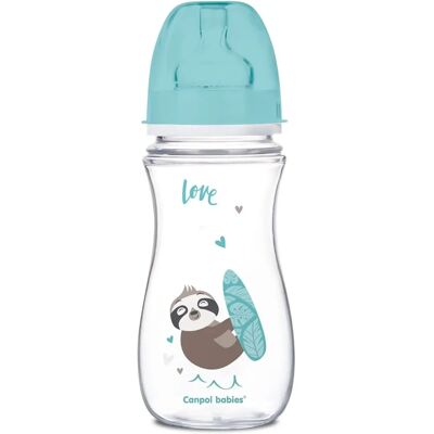 Dětská láhev s širokým hrdlem 300ml - Kojenecká láhev Dětská láhev s širokým hrdlem 300ml - Kojenecká láhev
