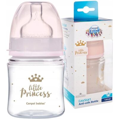 Canpol babies Royal Baby Flasche - Pink - 120 ml Canpol babies Royal Baby Flasche - Pink - 120 ml