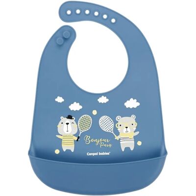 Bavoirs Canpol babies Bonjour Paris - Bleu - Bavoirs pour bébés - Publicité Bavoirs Canpol babies Bonjour Paris - Bleu - Bavoirs pour bébés - Publicité