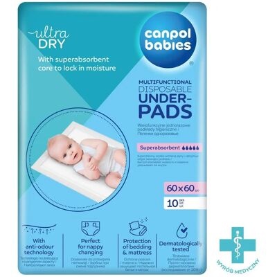 Canpol babies Malli Monikäyttöiset Alusmatot - Ympärivuorokautiset Vaihtomattot Canpol babies Malli Monikäyttöiset Alusmatot - Ympärivuorokautiset Vaihtomattot