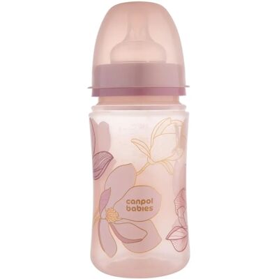 Canpol babies EasyStart Gold kojenecká láhev - Růžová Canpol babies EasyStart Gold kojenecká láhev - Růžová