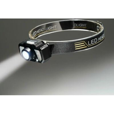 Tiross Stirnlampe - Wiederaufladbare 1200mAh LED Stirnlampe - 100/120LM Tiross Stirnlampe - Wiederaufladbare 1200mAh LED Stirnlampe - 100/120LM