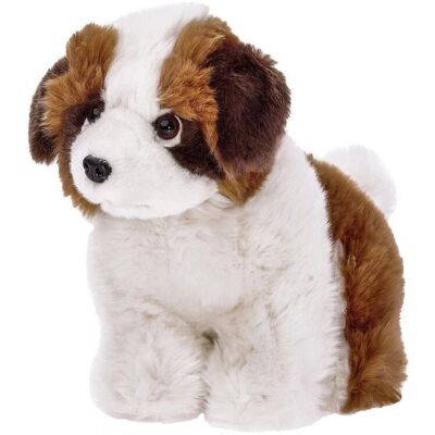 BEPPE Beppe Mascotte le Chien de Saint-Bernard - Peluche - Publicité BEPPE Beppe Mascotte le Chien de Saint-Bernard - Peluche - Publicité