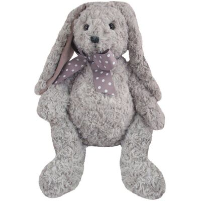 Biuro-Set Plusz - Królik Caramen - gris 28cm - stuffed toy - Publicité Biuro-Set Plusz - Królik Caramen - gris 28cm - stuffed toy - Publicité