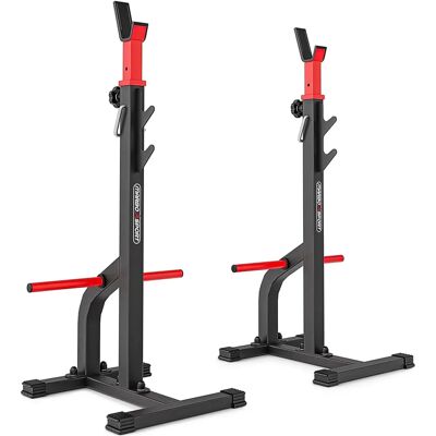 Marbo Sport MS-S108 Rack à Squat Réglable - Supporte 300kg Marbo Sport MS-S108 Rack à Squat Réglable - Supporte 300kg