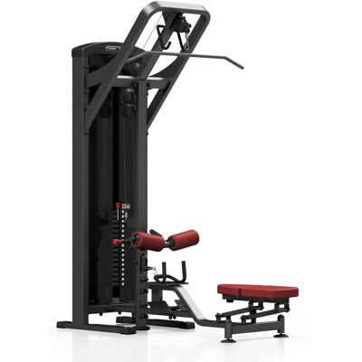 Máquina 2 en 1 de tracción y remo de Marbo Sport con plataformas ajustables Máquina 2 en 1 de tracción y remo de Marbo Sport con plataformas ajustables