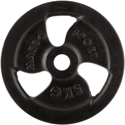 Marbo Sport 5kg Talerz Żeliwny - Trwały i Certyfikowany Marbo Sport 5kg Talerz Żeliwny - Trwały i Certyfikowany