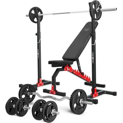 Sada Nastavitelných Činek Marbo Sport - Bench, Stojany & Tyče Sada Nastavitelných Činek Marbo Sport - Bench, Stojany & Tyče