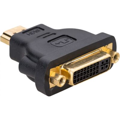 Akyga AK-AD-02 Kabeladapter HDMI DVI - Schwarz - Unterstützung für Full HD Akyga AK-AD-02 Kabeladapter HDMI DVI - Schwarz - Unterstützung für Full HD