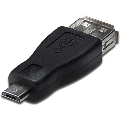 Akyga AK-AD-08 Kabel-Adapter - Micro-USB - Schwarz Akyga AK-AD-08 Kabel-Adapter - Micro-USB - Schwarz