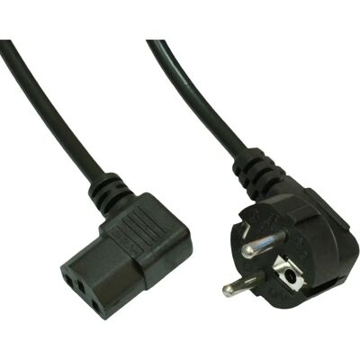 Akyga AK-PC-02A Stromkabel - IEC C13, 1,5 m, Schwarz Akyga AK-PC-02A Stromkabel - IEC C13, 1,5 m, Schwarz