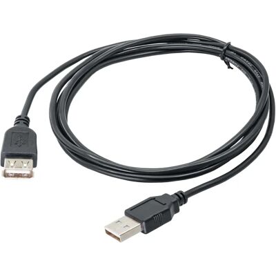 Akyga AK-USB-07 - USB 2.0 A auf A Kabel - 1,8m - Schwarz Akyga AK-USB-07 - USB 2.0 A auf A Kabel - 1,8m - Schwarz