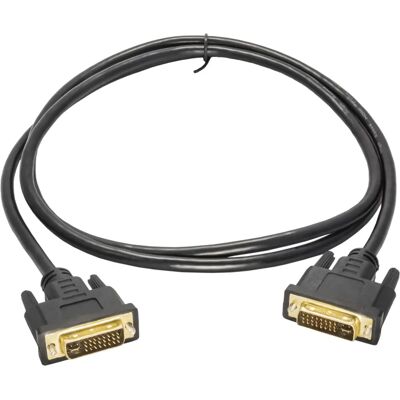 DVI kábel Akyga AK-AV-02 - 1,8 m - DVI-I - Fekete DVI kábel Akyga AK-AV-02 - 1,8 m - DVI-I - Fekete