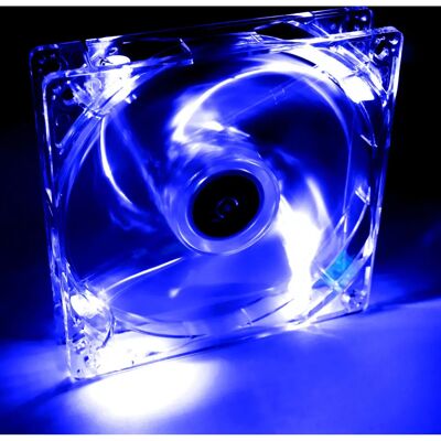 Ventoinha de computador azul 12cm Akyga - Transparente - 120x120mm Ventoinha de computador azul 12cm Akyga - Transparente - 120x120mm