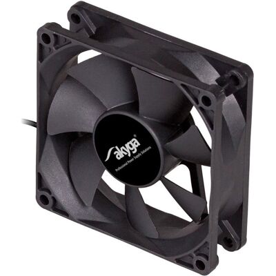 Akyga AW-8A-BK Ventilator pentru PC - 80mm Negru Akyga AW-8A-BK Ventilator pentru PC - 80mm Negru
