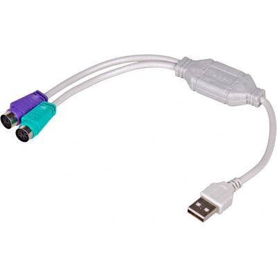 Câble adaptateur USB PS/2 Blanc Akyga AK-AD-15 - Accessoire informatique - Publicité Câble adaptateur USB PS/2 Blanc Akyga AK-AD-15 - Accessoire informatique - Publicité