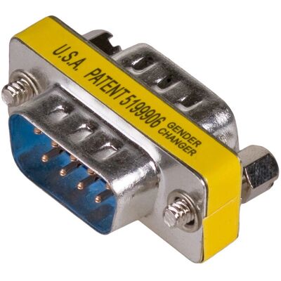 Akyga AK-AD-17 - D-Sub Gender-Adapter - Silber & Gelb Akyga AK-AD-17 - D-Sub Gender-Adapter - Silber & Gelb