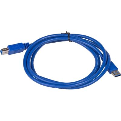 Câble USB Akyga AK-USB-09 - 1,8 m, Bleu, USB 3.2 Gen 1 Câble USB Akyga AK-USB-09 - 1,8 m, Bleu, USB 3.2 Gen 1
