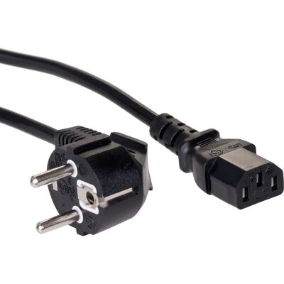 Akyga AK-PC-06C Stromkabel - Schwarz - 3m - IEC C13 Akyga AK-PC-06C Stromkabel - Schwarz - 3m - IEC C13