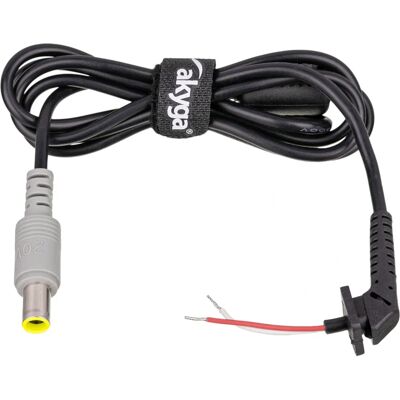 Akyga AK SC-09 Schwarzes 1,2 m DC-Netzkabel für Notebook Akyga AK SC-09 Schwarzes 1,2 m DC-Netzkabel für Notebook