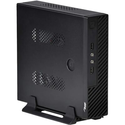Akyga AK-100-01BK Kompakt Mini-ITX PC-Gehäuse - Platzsparend Akyga AK-100-01BK Kompakt Mini-ITX PC-Gehäuse - Platzsparend