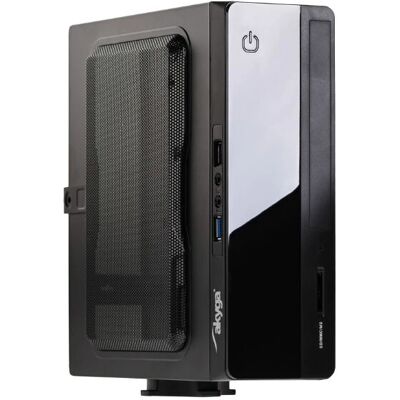 Boîtier PC Akyga AK-101-01BK Mini ITX - Noir - Publicité Boîtier PC Akyga AK-101-01BK Mini ITX - Noir - Publicité