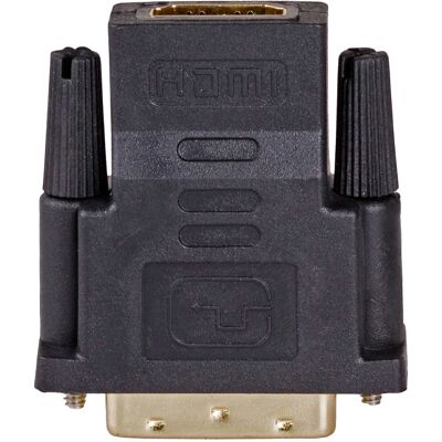 Akyga AK-AD-41 Adapter - DVI-D Dual link - HDMI F - Schwarz - Videoadapter Akyga AK-AD-41 Adapter - DVI-D Dual link - HDMI F - Schwarz - Videoadapter