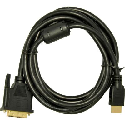 Akyga AK-AV-11 Videokábel adapter - 1,8 m - HDMI Típus A - DVI-D Akyga AK-AV-11 Videokábel adapter - 1,8 m - HDMI Típus A - DVI-D