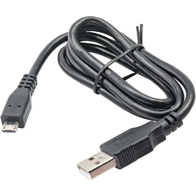 Câble USB Akyga AK-USB-21 - 1m - Noir - Publicité Câble USB Akyga AK-USB-21 - 1m - Noir - Publicité