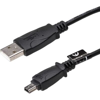 Akyga 1m USB 2.0 A auf Mini-USB B Kabel - Schwarz Akyga 1m USB 2.0 A auf Mini-USB B Kabel - Schwarz
