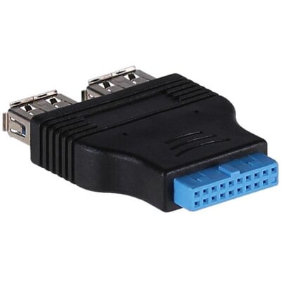 Akyga Modell AK-CA-58 USB Adapter - Kétszínű Portok - Fekete és Kék - USB 3.0 Akyga Modell AK-CA-58 USB Adapter - Kétszínű Portok - Fekete és Kék - USB 3.0