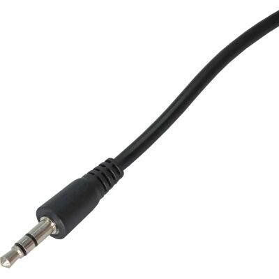 Akyga AK-AV-12 Kabel Geschlechtswandler Male miniJack Schwarz Akyga AK-AV-12 Kabel Geschlechtswandler Male miniJack Schwarz