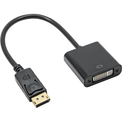 Akyga AK-AD-58 DVI Kabeladapter - 4K-ondersteuning - Zwart Akyga AK-AD-58 DVI Kabeladapter - 4K-ondersteuning - Zwart