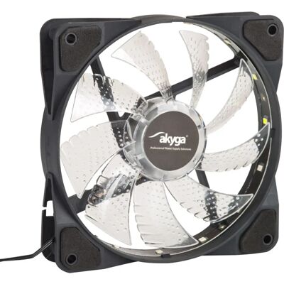 Akyga AW-12D-LED RGB PC-Gehäuselüfter 12cm Schwarz Akyga AW-12D-LED RGB PC-Gehäuselüfter 12cm Schwarz
