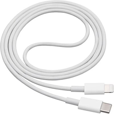 Câble Lightning Akyga AK-USB-35 - 1m Blanc - Type de produit Câble Lightning Akyga AK-USB-35 - 1m Blanc - Type de produit