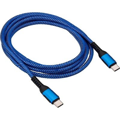 Câble USB Akyga AK-USB-38 - Bleu - 1,8m - Supporte la charge rapide 100W Câble USB Akyga AK-USB-38 - Bleu - 1,8m - Supporte la charge rapide 100W