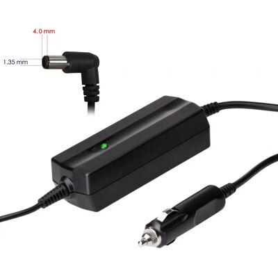 Akyga AK-ND-78 autós töltő ASUS laptophoz - 45W, 19V, Fekete Akyga AK-ND-78 autós töltő ASUS laptophoz - 45W, 19V, Fekete