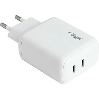 Chargeur USB Universel Akyga AK-CH-19 - 2x USB-C, Charge Rapide - Publicité Chargeur USB Universel Akyga AK-CH-19 - 2x USB-C, Charge Rapide - Publicité