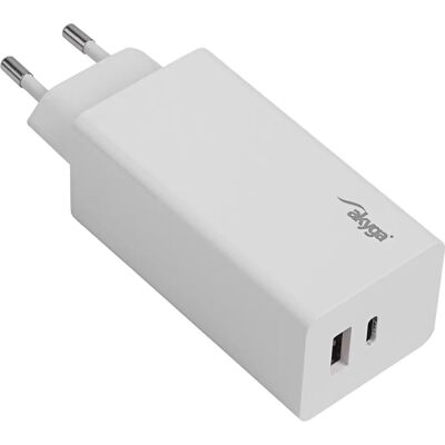 Akyga AK-CH-20 Weiß USB Schnellladegerät für Mobilgeräte & Laptop Akyga AK-CH-20 Weiß USB Schnellladegerät für Mobilgeräte & Laptop