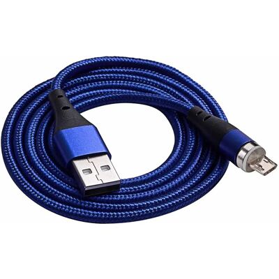 Akyga AK-USB-47 Magnetisches USB-Kabel 1m Blau Akyga AK-USB-47 Magnetisches USB-Kabel 1m Blau