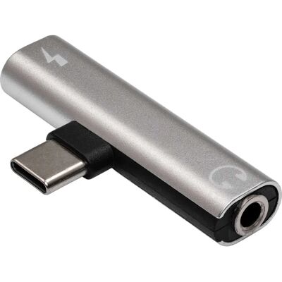 Akyga AK-AD-71 ljudfördelare - USB Type-C till 3,5 mm Akyga AK-AD-71 ljudfördelare - USB Type-C till 3,5 mm