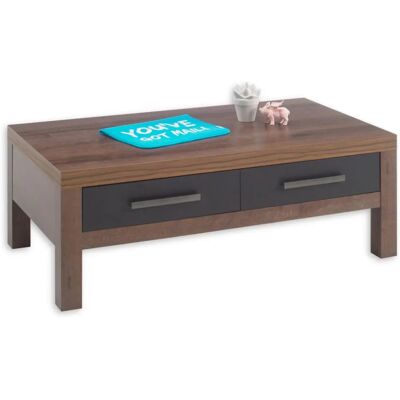 HBZ Balin 1 Couchtisch - Rechteckig, MDF, 2 Schubladen HBZ Balin 1 Couchtisch - Rechteckig, MDF, 2 Schubladen