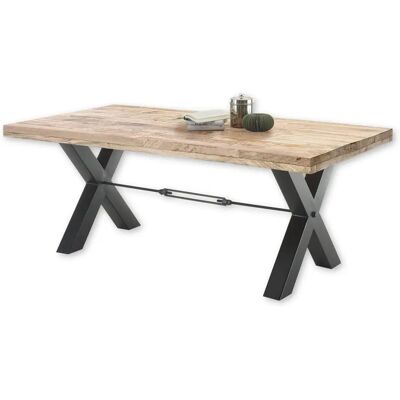 Homeu202faffaire Delhi Massiv Mango Holz Esstisch - Tische Homeu202faffaire Delhi Massiv Mango Holz Esstisch - Tische