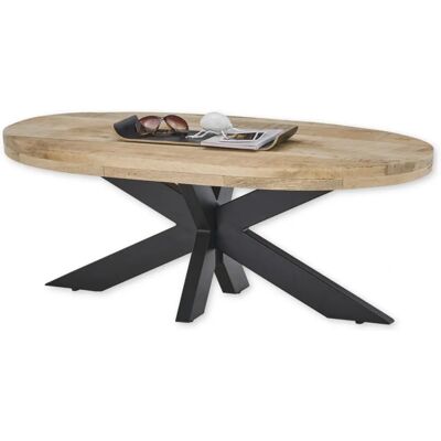 Homeu202faffaireu202f Mumbai Natur Mango Holz Couchtisch - Couchtisch Homeu202faffaireu202f Mumbai Natur Mango Holz Couchtisch - Couchtisch