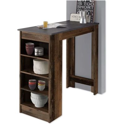 HBZ Mojito Bartisch - Rechteckig, Braun, 115x103x50cm - Bartisch HBZ Mojito Bartisch - Rechteckig, Braun, 115x103x50cm - Bartisch