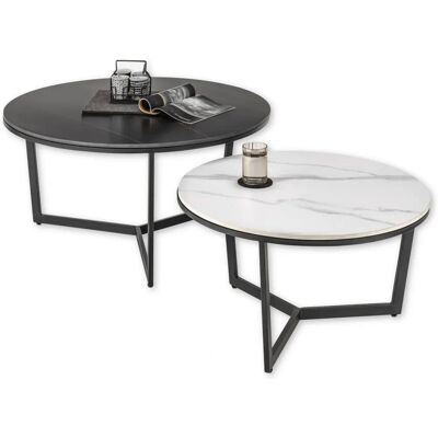 Home Affaire Harper Runde Landhaus-Couchtisch-Set Home Affaire Harper Runde Landhaus-Couchtisch-Set